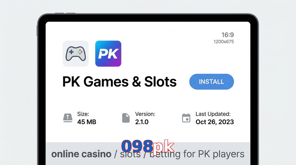 Game list for 098Pk gameapk section
